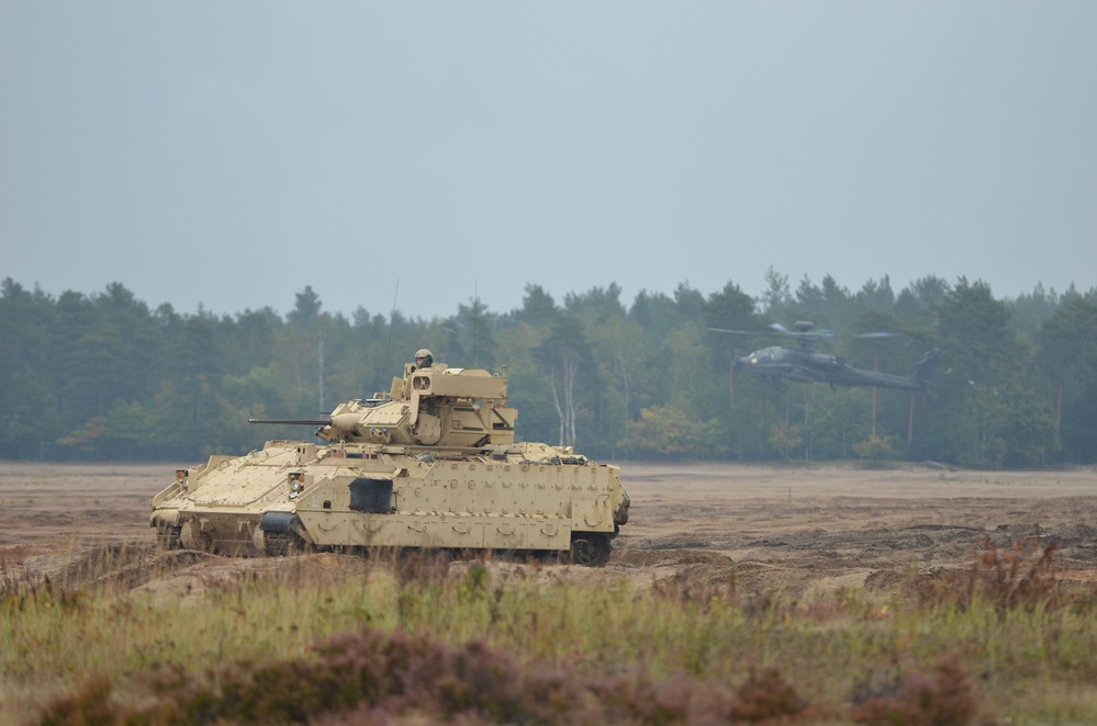 Dagger Brigade executes first demonstration in Poland