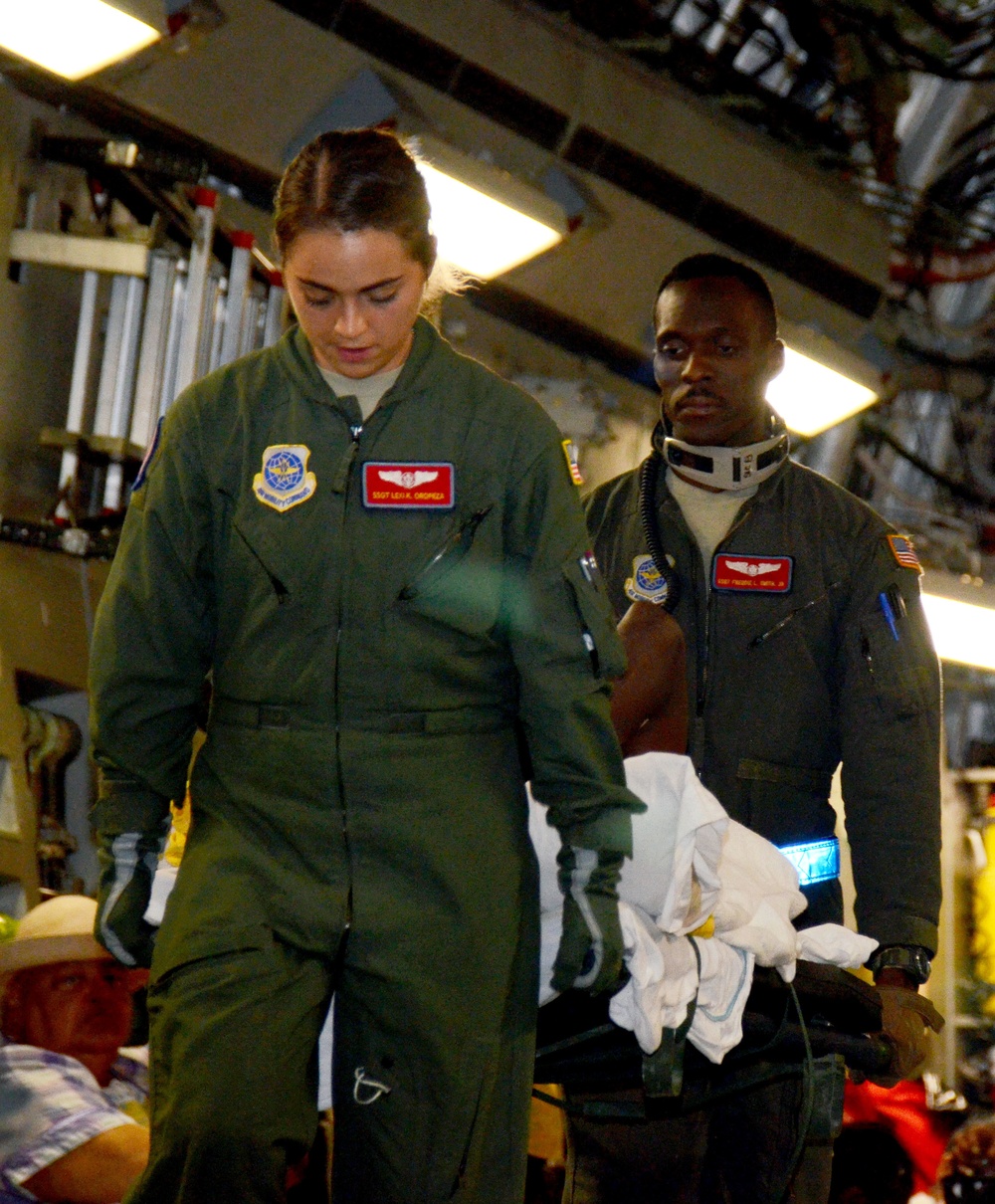 Dobbins becomes vital to hurricane relief efforts