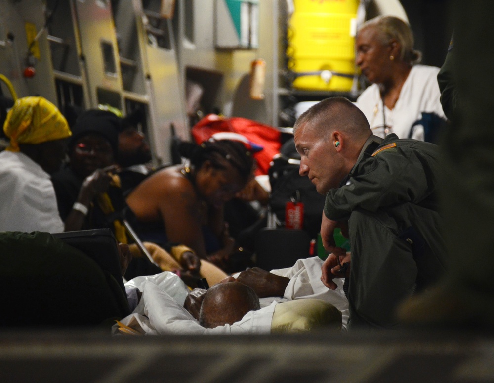 Dobbins becomes vital in hurricane relief efforts