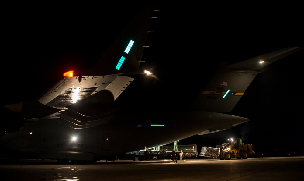 437 AW provides relief efforts to Hurricane Maria, Irma victims