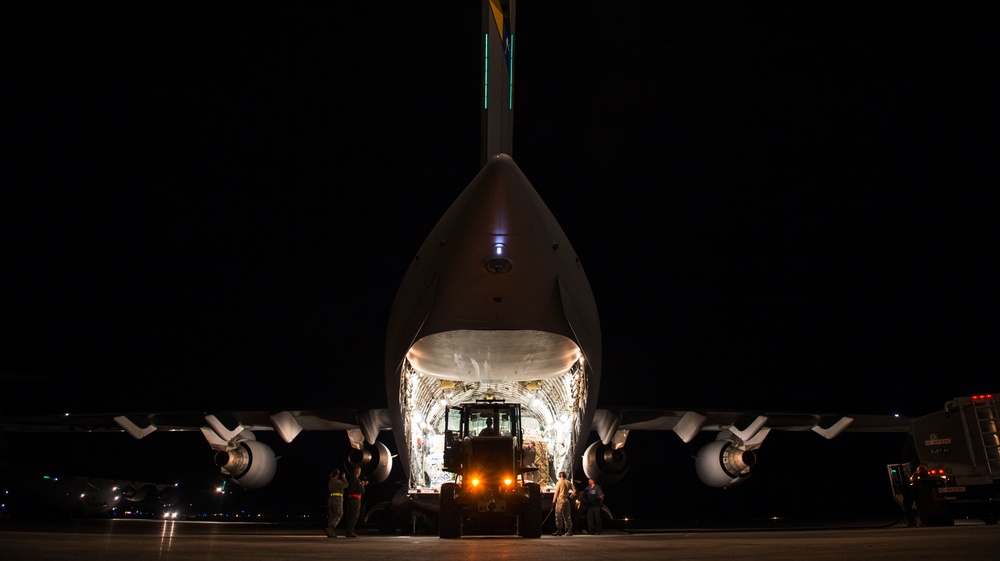 437 AW provides relief efforts to Hurricane Maria, Irma victims