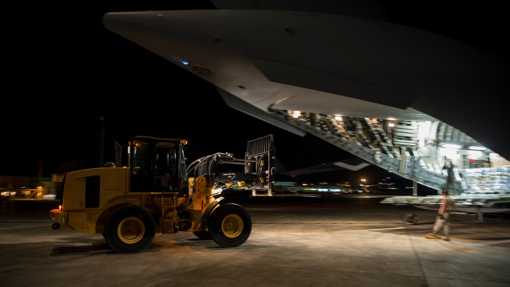 437 AW provides relief efforts to Hurricane Maria, Irma victims