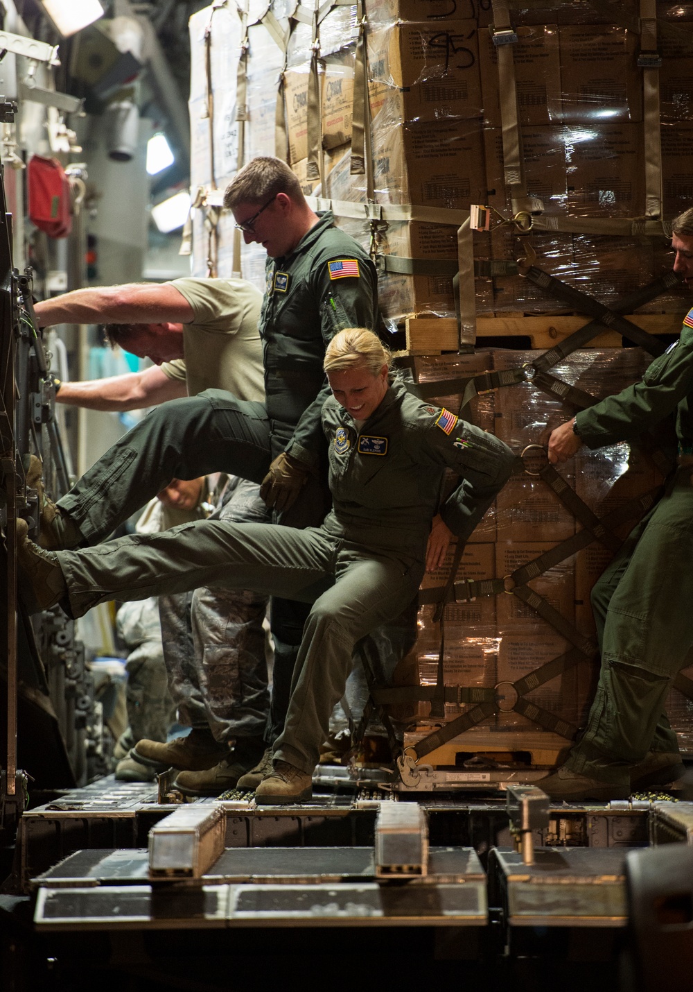 437 AW provides relief efforts to Hurricane Maria, Irma victims