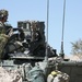 A U.S. Army Soldier assigned to Bravo Troop, 8th Squadron, 1st Cavalry Regiment, 2nd Brigade Combat Team, 2nd Infantry Division, provides security from defensive position