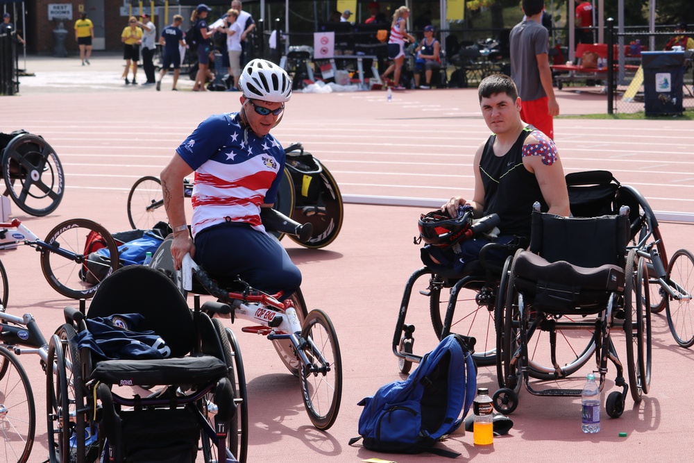 Team US Wheelchair racing