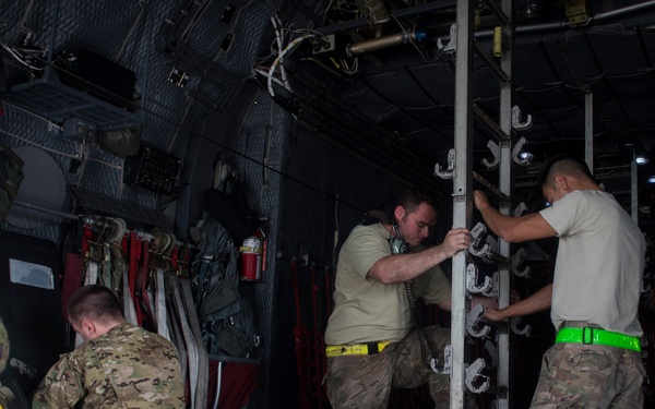 Air Commandos move Joint Task Force members across the Caribbean