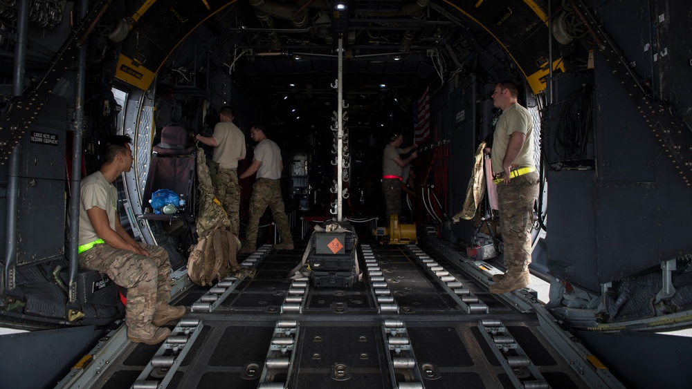 Air Commandos move Joint Task Force members across the Caribbean