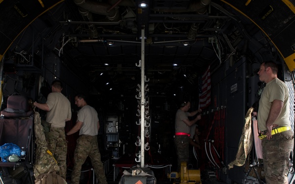 Air Commandos move Joint Task Force members across the Caribbean