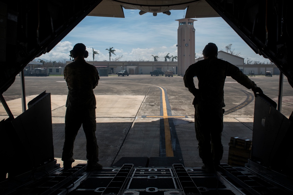 Air Commandos move Joint Task Force members across the Caribbean