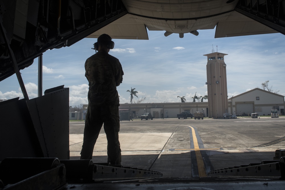 Air Commandos move Joint Task Force members across the Caribbean