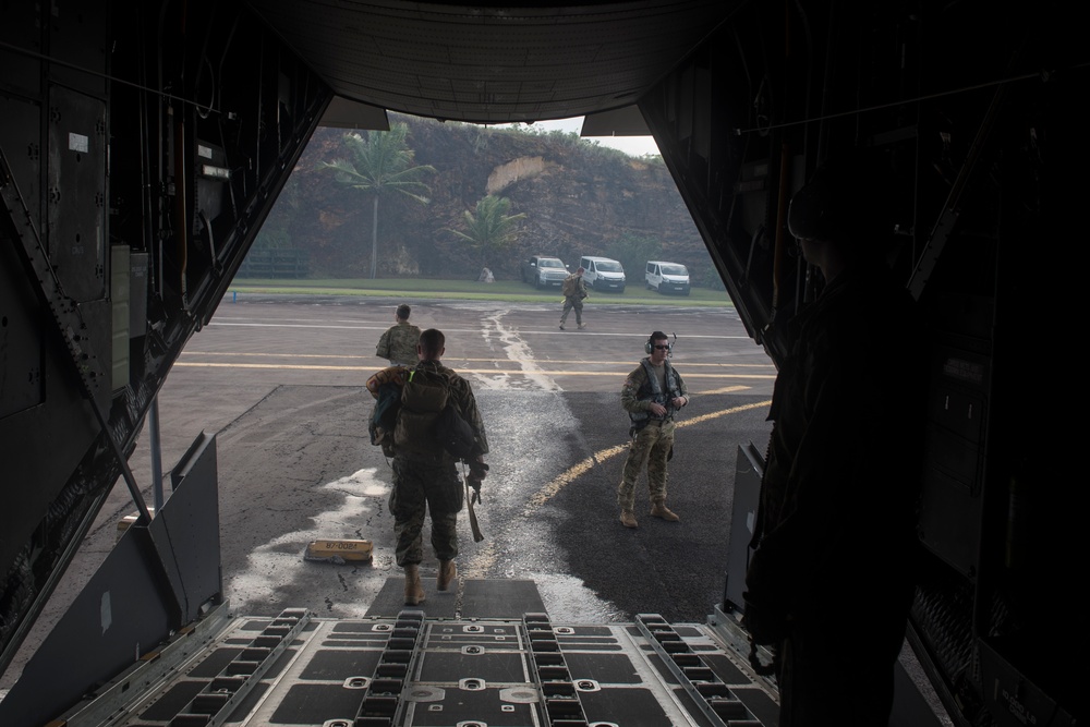 Air Commandos move Joint Task Force members across the Caribbean