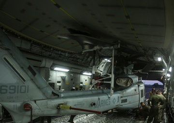 Heavy Lifting: U.S. Marine Light Attack Helicopter Squadron 367 complete MRF-D Deployment