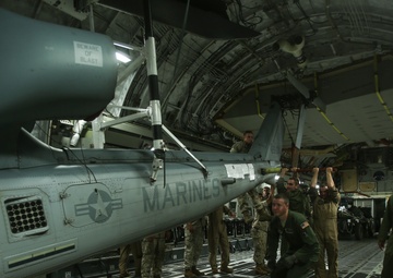 Heavy Lifting: U.S. Marine Light Attack Helicopter Squadron 367 complete MRF-D Deployment