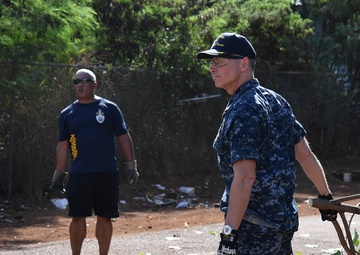 U.S. Navy Continues to Support Phase II of Aiea Bike Path Restoration