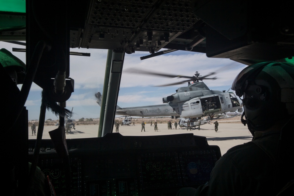 UH-1Y Aerial Gunnery Refinement