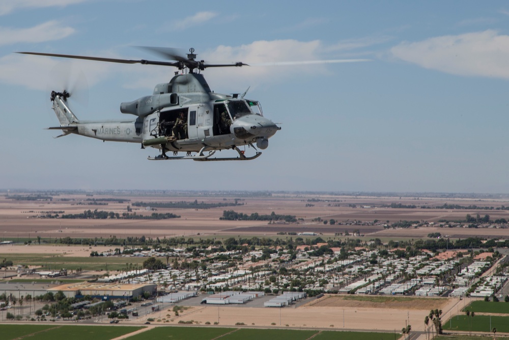 UH-1Y Aerial Gunnery Refinement