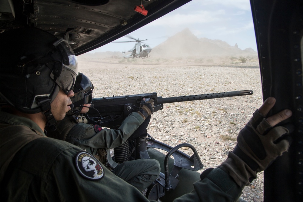 UH-1Y Aerial Gunnery Refinement