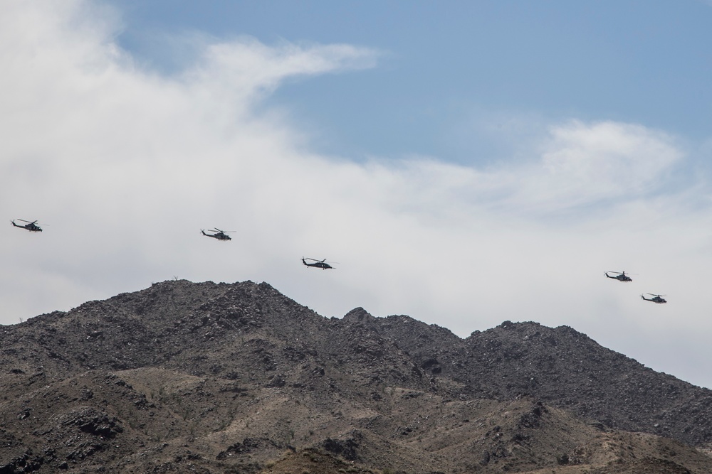 UH-1Y Aerial Gunnery Refinement