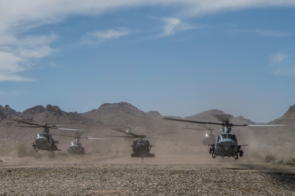 UH-1Y Aerial Gunnery Refinement