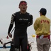 Japanese, Americans participate in triathlon