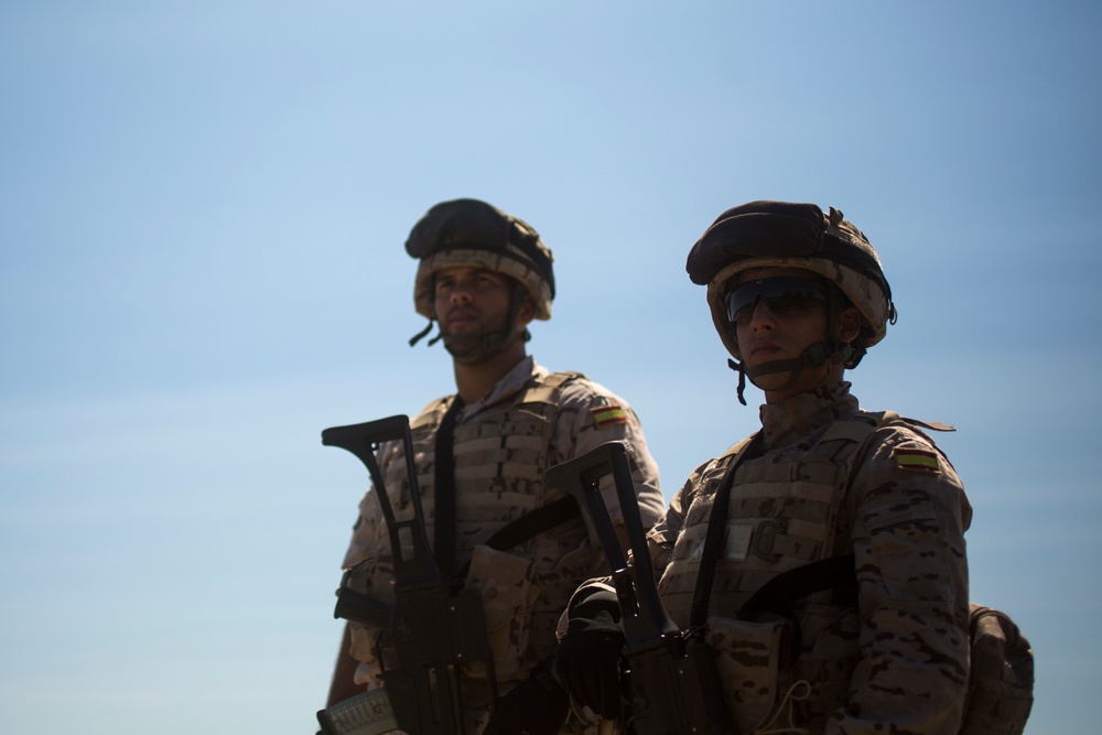 SPMAGTF-CR-AF Marines Participate in Lisa Azul