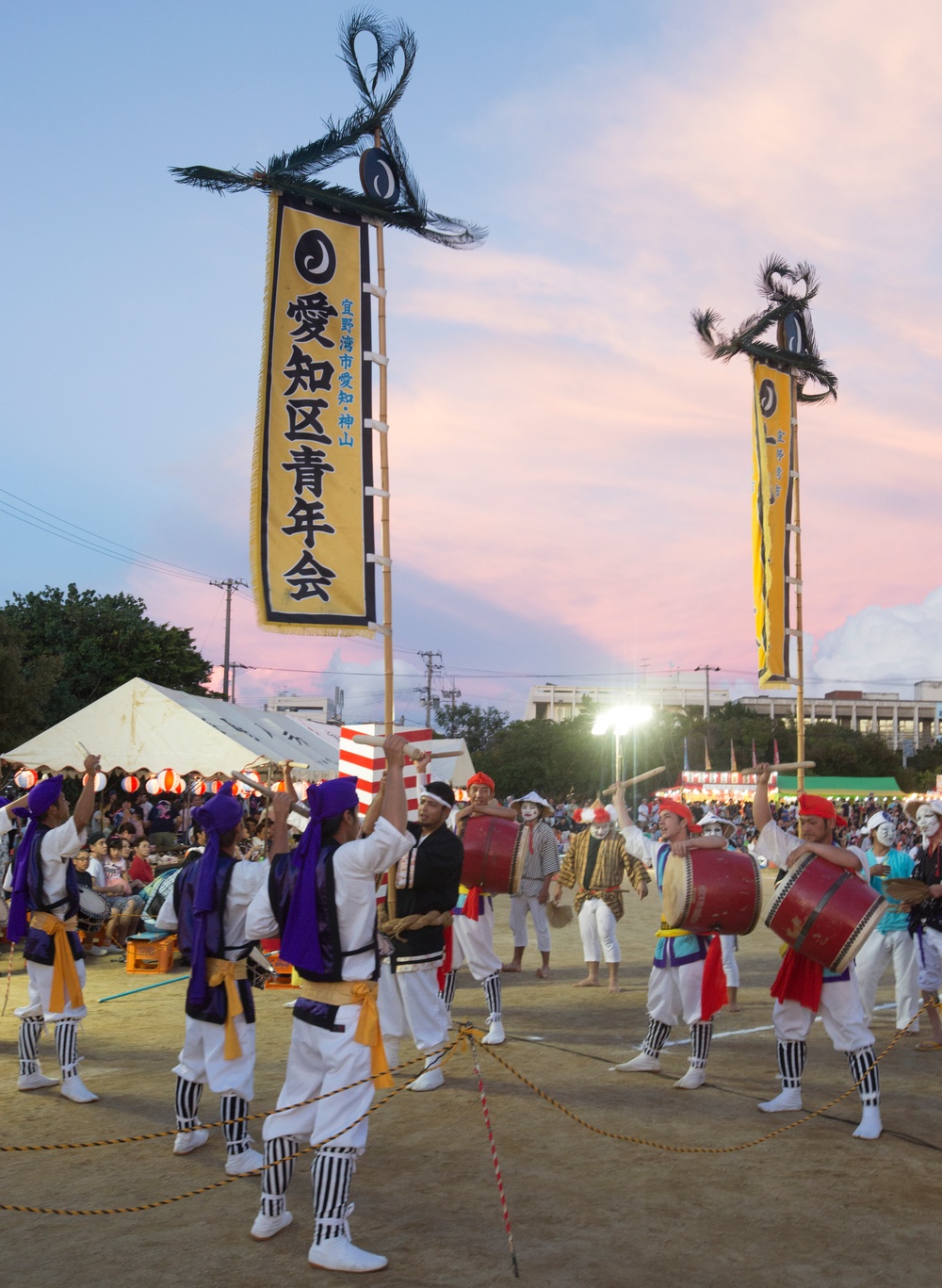 MCAS Futenma hosts 21st Annual Ginowan City Youth Eisa Festival