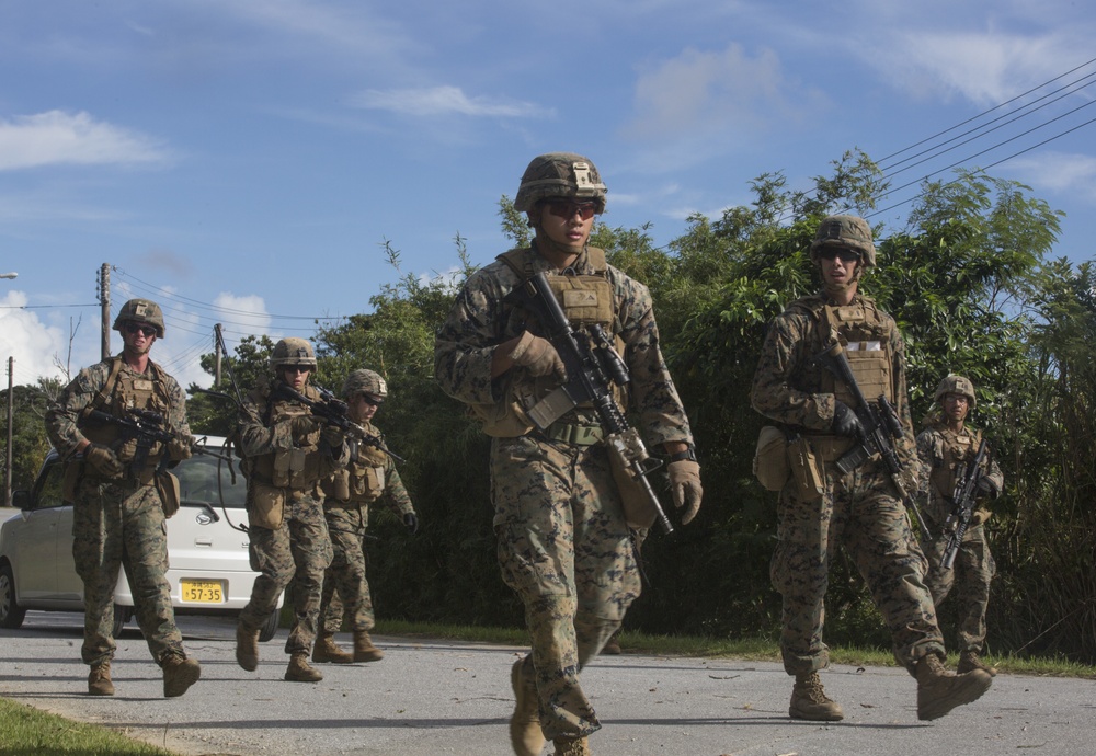 1st Battalion, 8th Marines conduct simulated TRAP mission