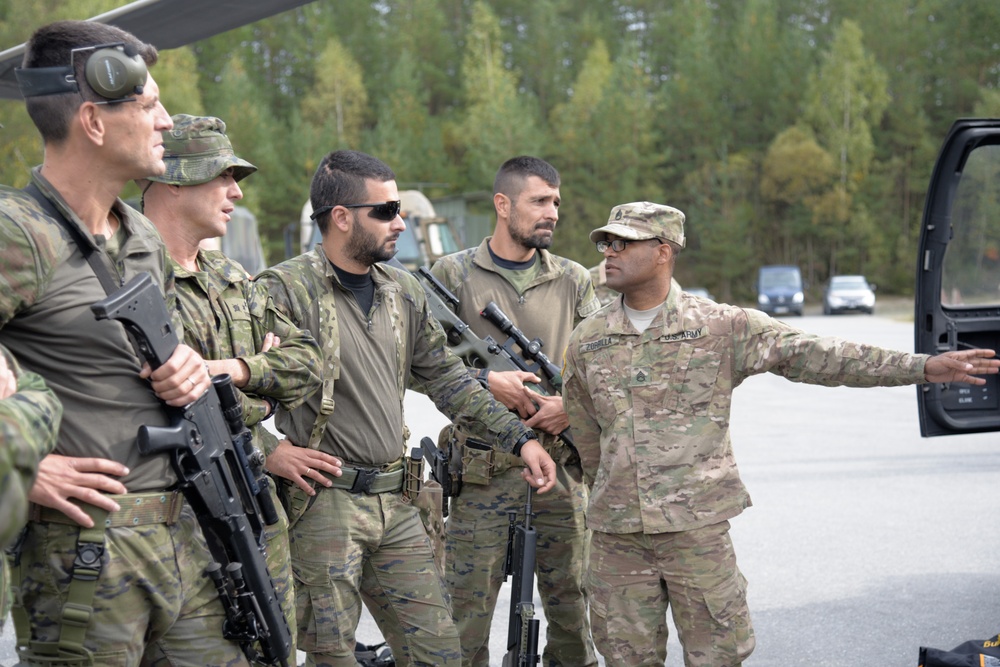 USAREUR Best Sniper Competition Day 0