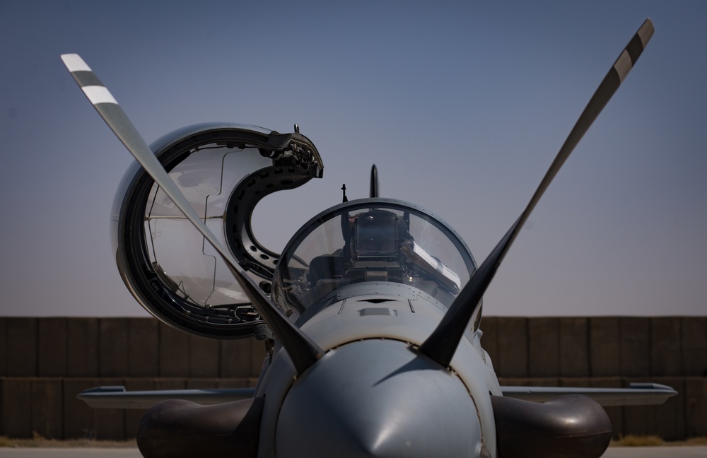 Afghan A-29 pilot gets ready for the fight
