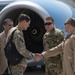 Gen. Votel visits the 69th Expeditionary Bomb Squadron