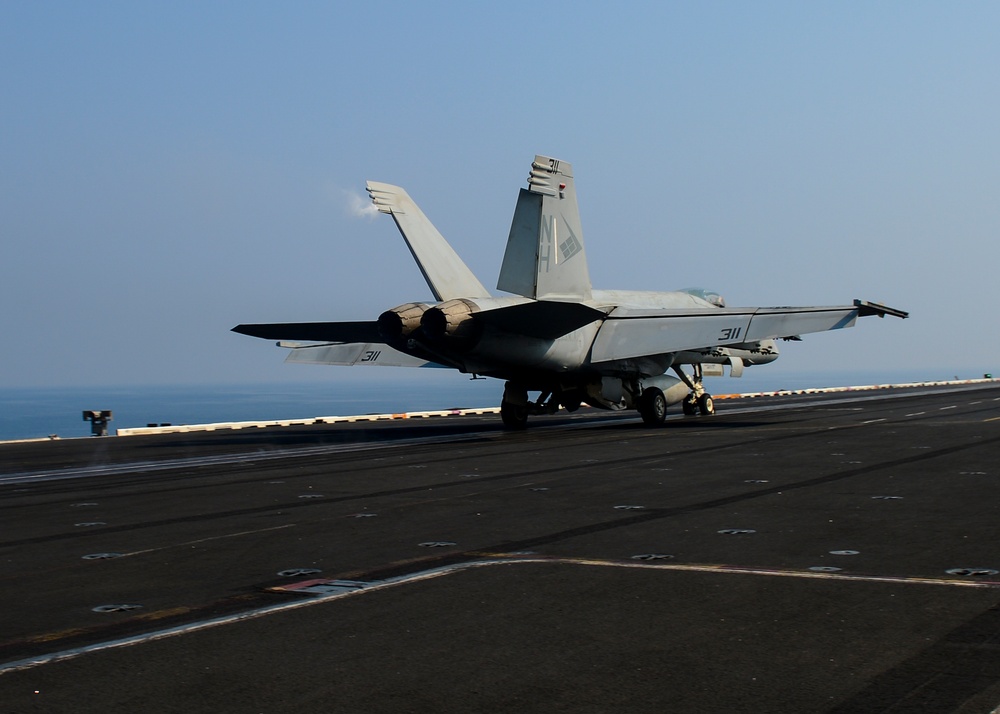 Nimitz Launches 100,000th Aircraft From Catapult 2