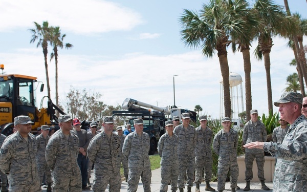 Air Force senior leaders thank Team Patrick-Cape for Irma recovery efforts