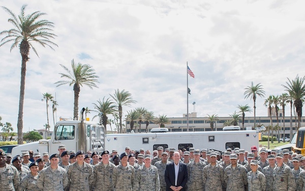 Air Force senior leaders thank Team Patrick-Cape for Irma recovery efforts