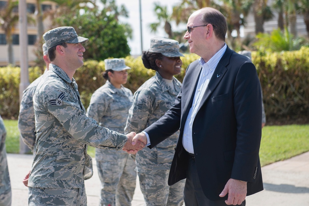 Air Force senior leaders thank Team Patrick-Cape for Irma recovery efforts