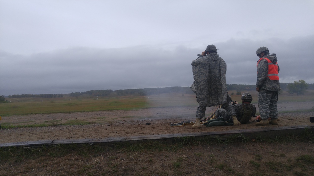 Army Reserve Soldiers send .50 caliber rounds down range