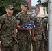 2nd Marine Division Morning Colors Ceremony