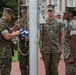 2nd Marine Division Morning Colors Ceremony