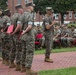 2nd Marine Division Morning Colors Ceremony