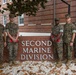 2nd Marine Division Morning Colors Ceremony