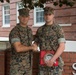 2nd Marine Division Morning Colors Ceremony