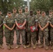 2nd Marine Division Morning Colors Ceremony