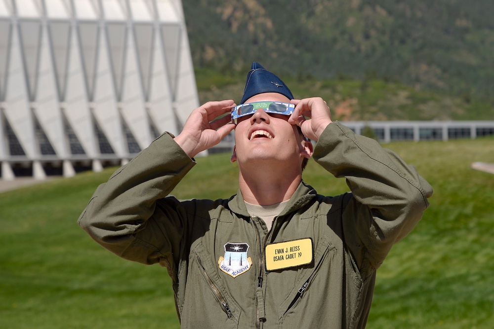 U.S. Air Force Academy Solar Eclipse