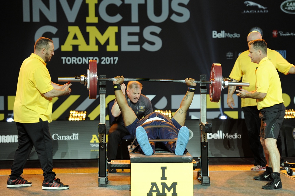 2017 Invictus Games Powerlifting