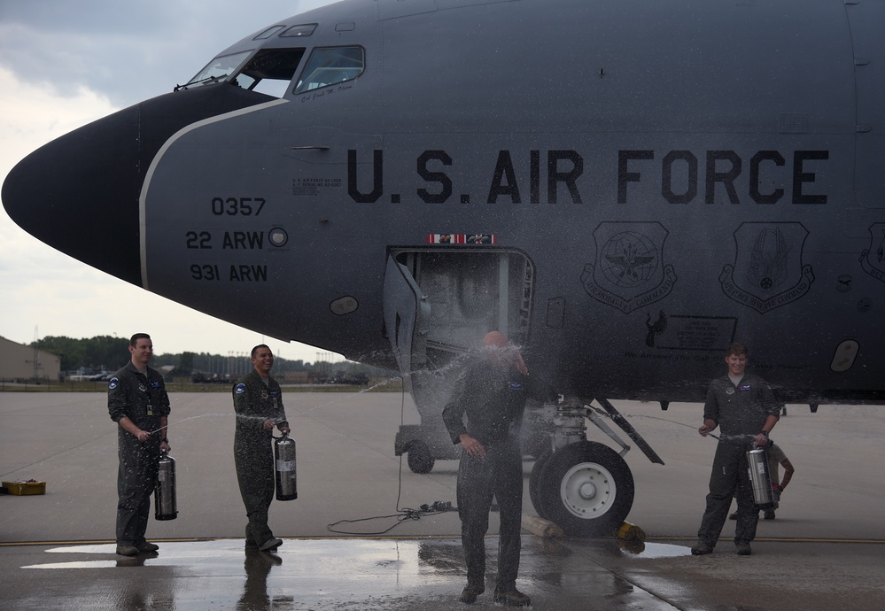 CMSgt Breitkreutz's fini-flight