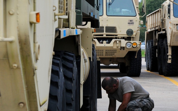 1387th Quatermater Company prepares to deploy to the U.S. Virgin Islands