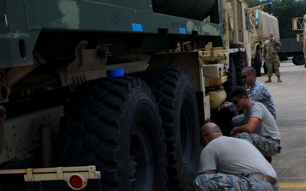 1387th Quatermater Company prepares to deploy to the U.S. Virgin Islands