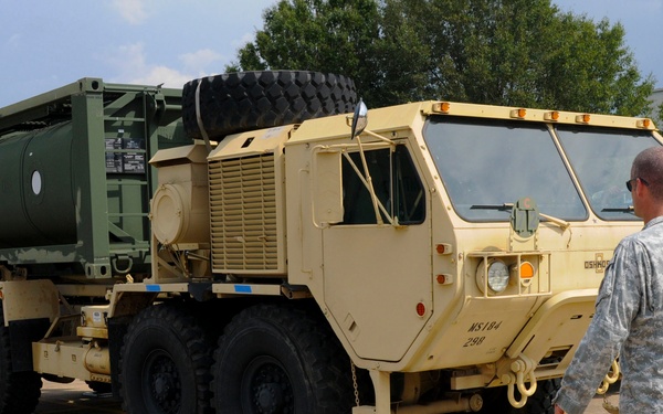 1387th Quatermater Company prepares to deploy to the U.S. Virgin Islands