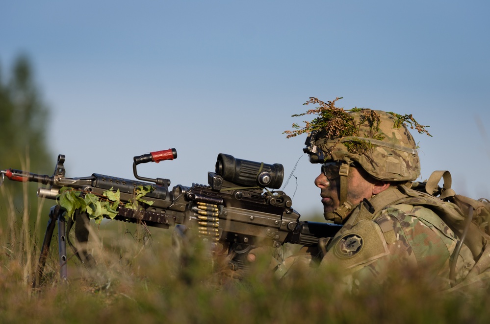 NATO Battle Group participates in Polish national exercise