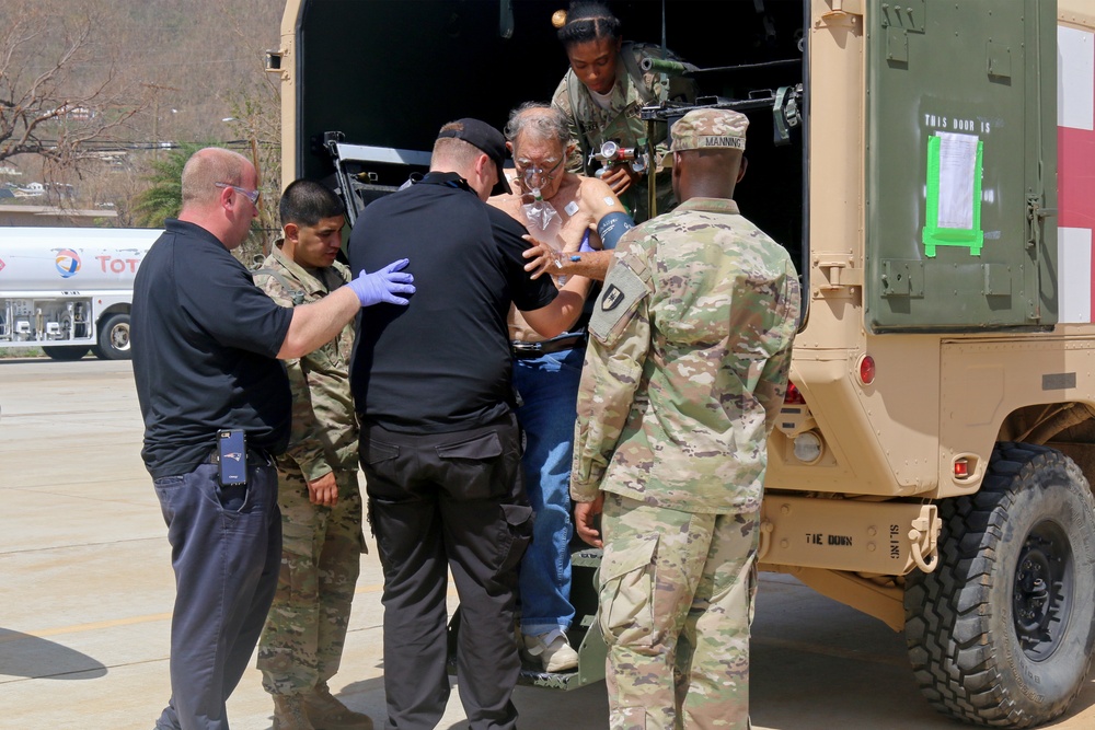 Soldiers from Fort Bragg answer call in response to catastrophic hurricanes in Saint Thomas