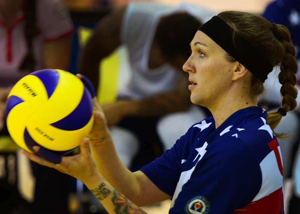 Invictus Games – Sitting Volleyball